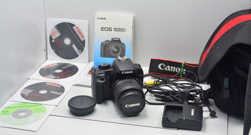 Kit canon eos - 1000d, (80