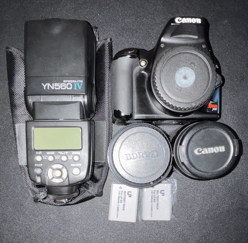 Canon eos rebel dslr camera - xs,