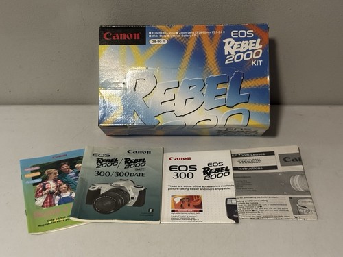 Canon eos rebel 2000 - rebel, box