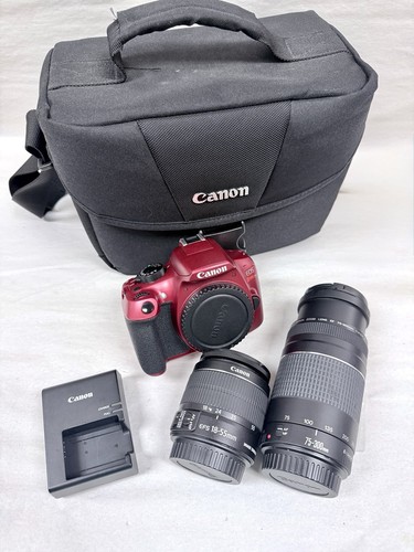 Canon eos rebel red - red, dslr