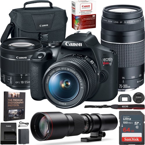 Canon eos rebel dslr - canon, t7
