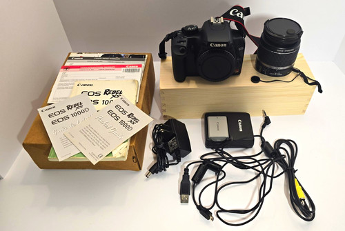 Canon eos rebel 1000d dslr - xs,