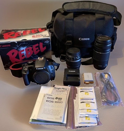 Canon eos rebel 1000d dslr - canon,