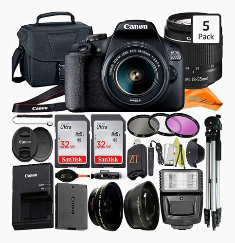 Canon eos rebel bundle - canon, t7