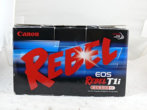 Cannon rebel eos - t1i, camera