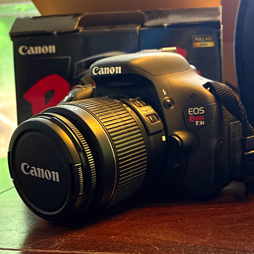 Canon eos rebel t3i 18mp - eos,