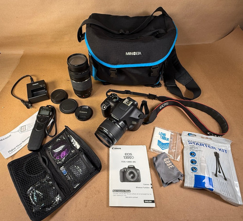 Excellent canon eos 1300d - excellent,