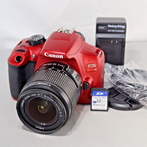 Canon eos rebel red - canon, 18mp