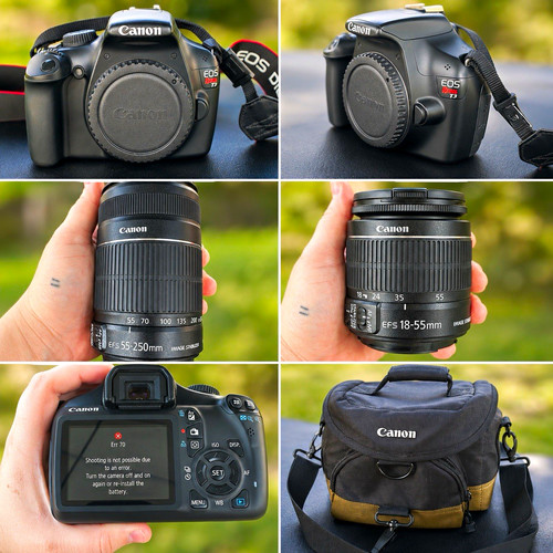 Canon eos rebel camera - canon,